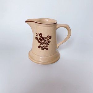 Pfaltzgraff Village Vintage Creamer Syrup Pitcher